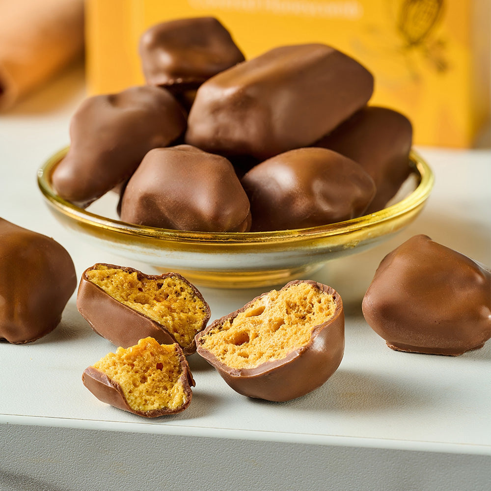 Milk Chocolate Covered Honeycomb (140g)