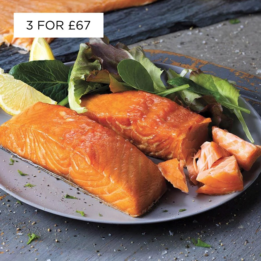 Hot Smoked Salmon (400g)
