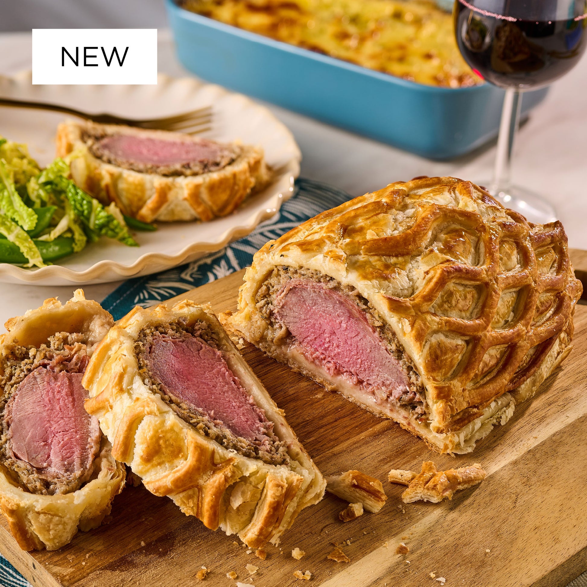 Lamb Wellington for 4