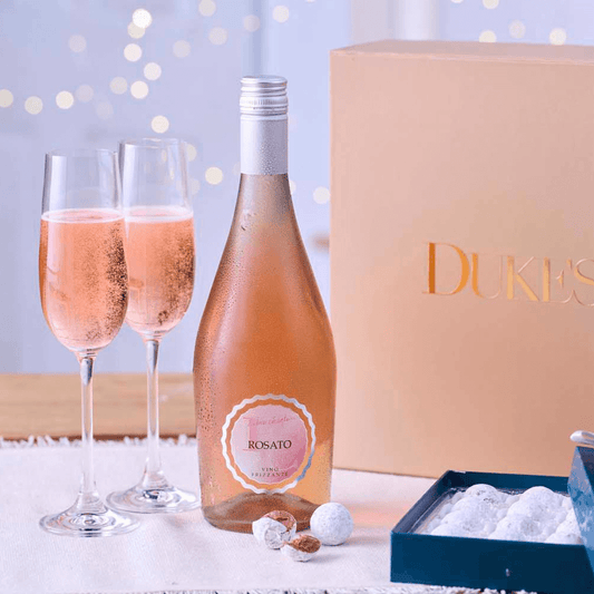 Marc de Champagne Truffles & Fizz Gift Box