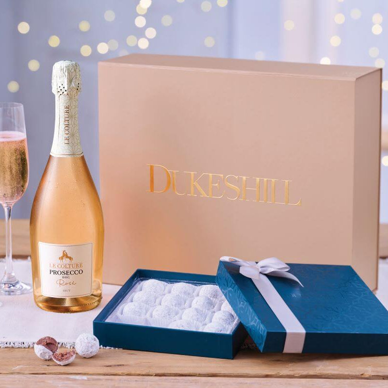 Marc de Champagne Truffles & Fizz Gift Box