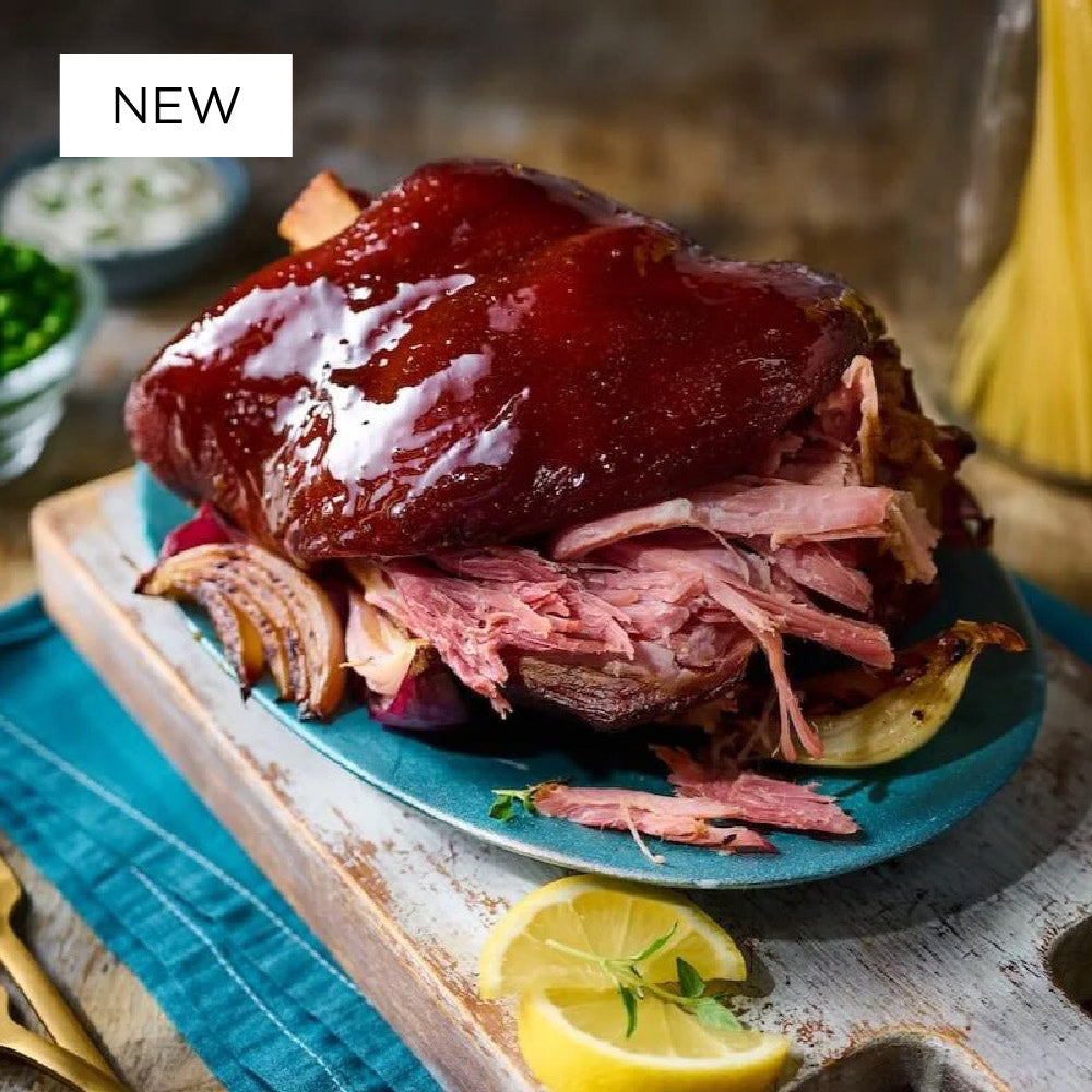 Slow-Cooked Ham Hock with Muscovado Glaze