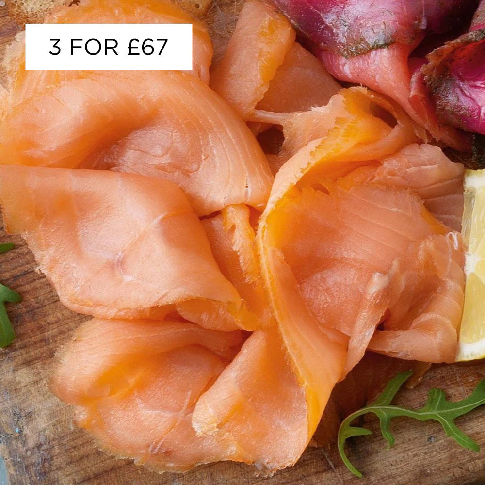 Sliced Oak Smoked Salmon (400g)