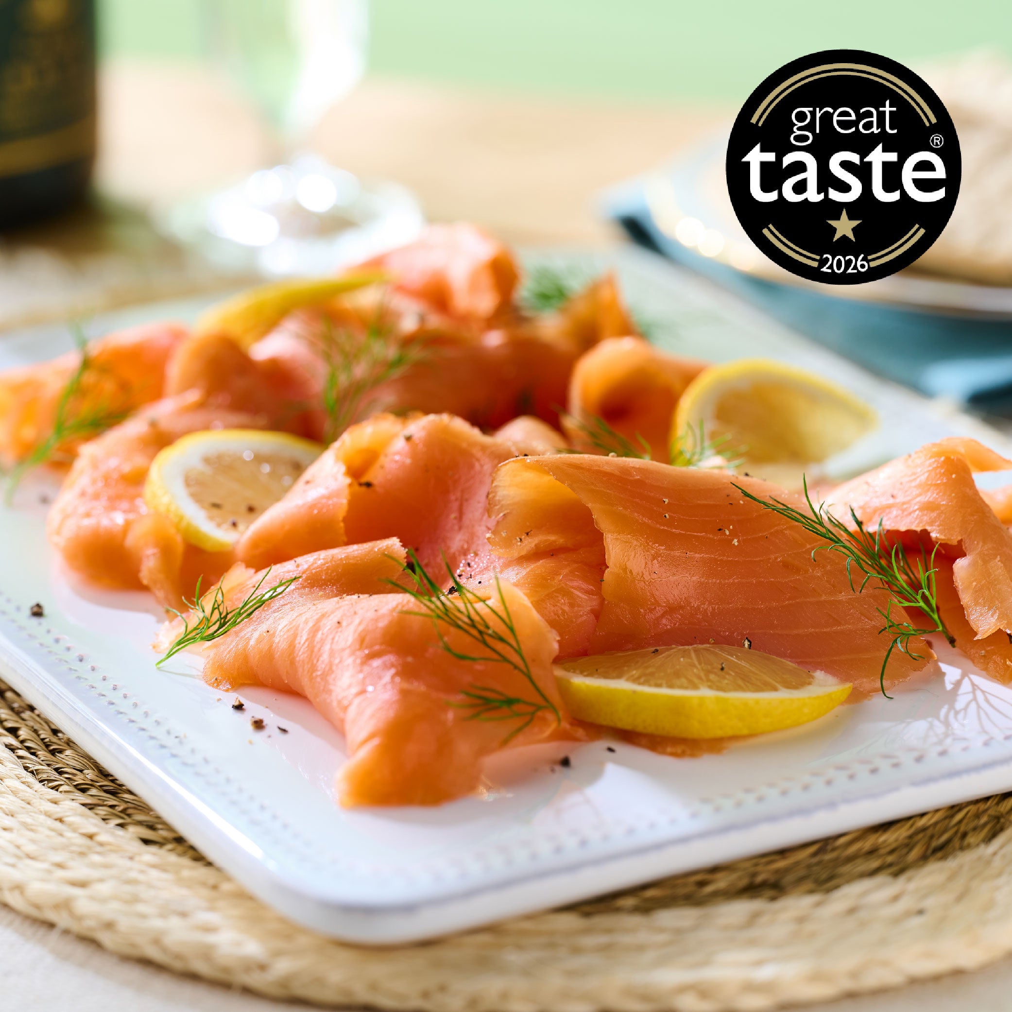 Sliced Oak Smoked Salmon (200g)