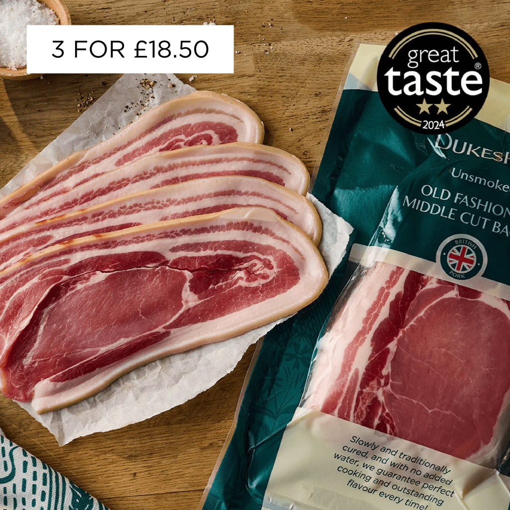 Old-Fashioned Rind-On Middle Bacon