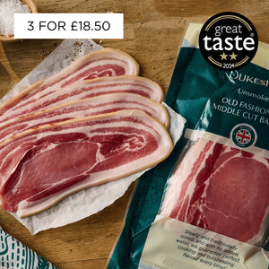 Old-Fashioned Rind-On Middle Bacon