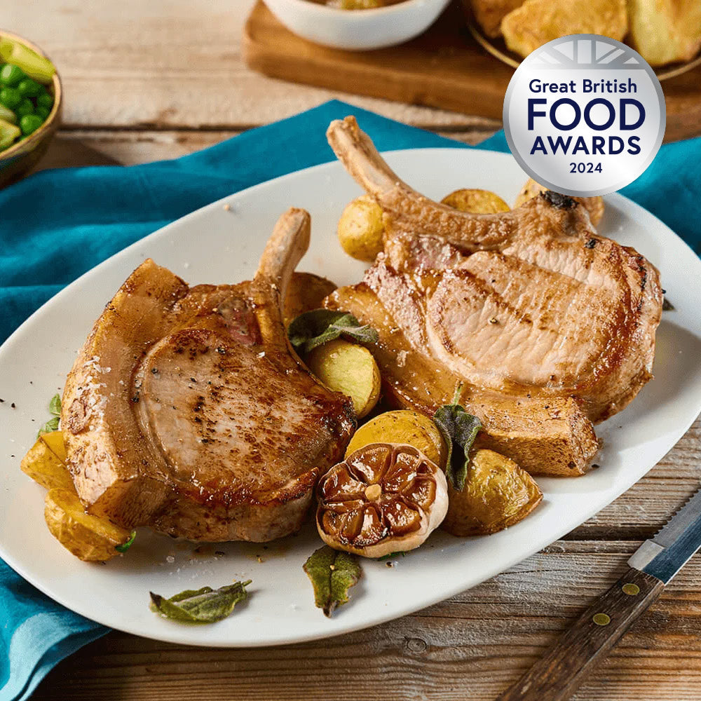 French Trimmed Pork Chops x 2