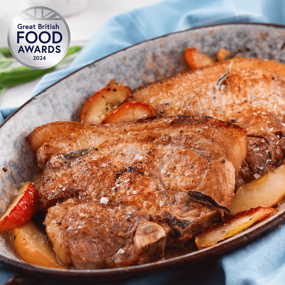 Outdoor Bred Pork Chops x2 - DukesHill