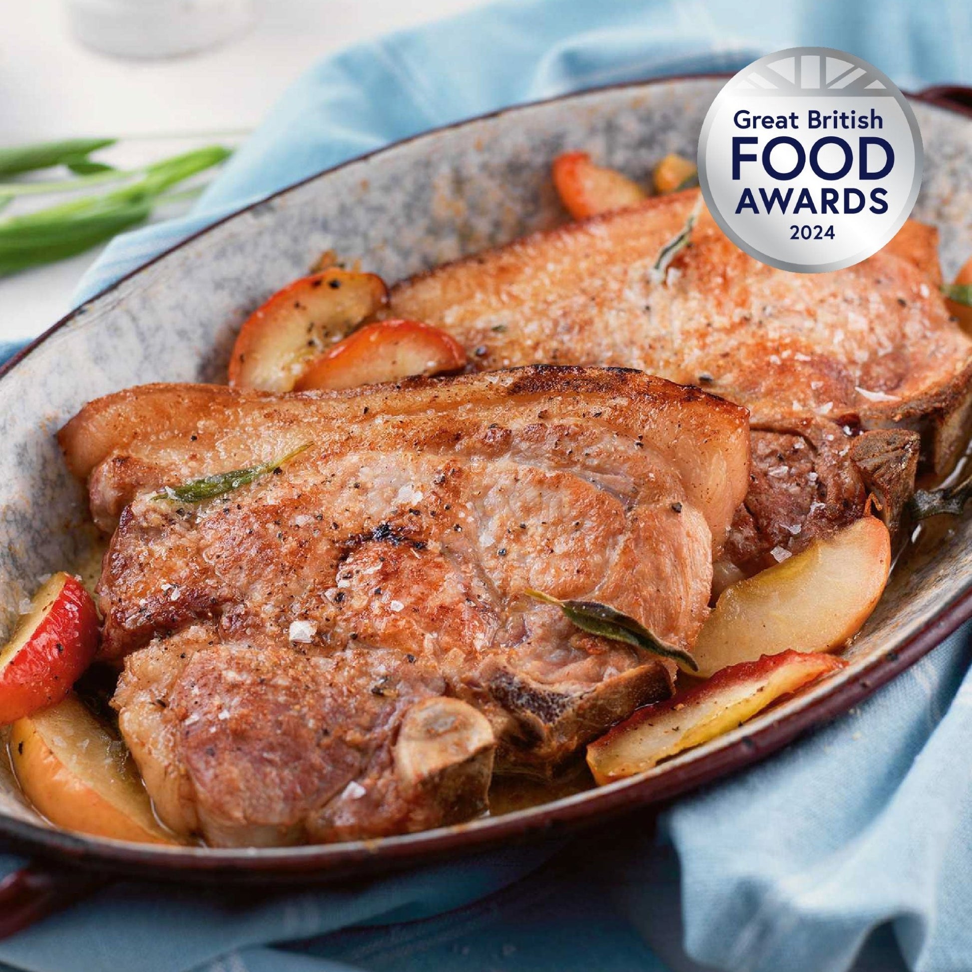 Outdoor - Bred Pork Chops (x2) - DukesHill