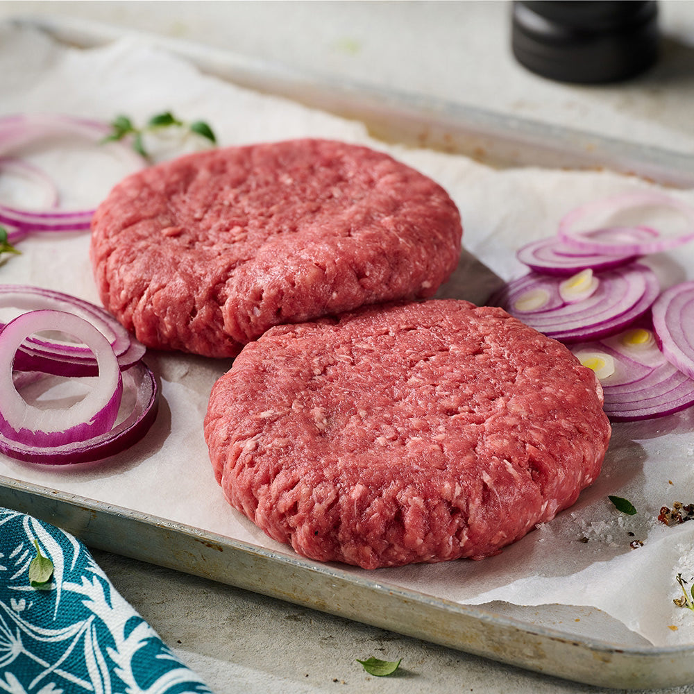 Prime Beef Steak Burgers (x4)