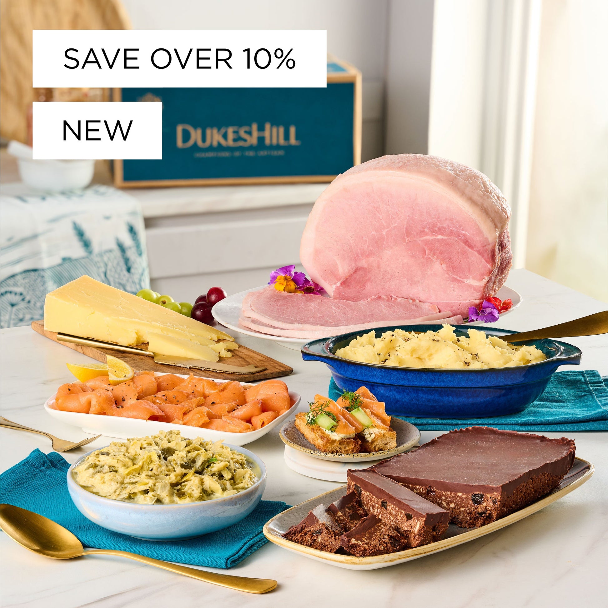 Easter Roast Dinner Box For Two - Ham