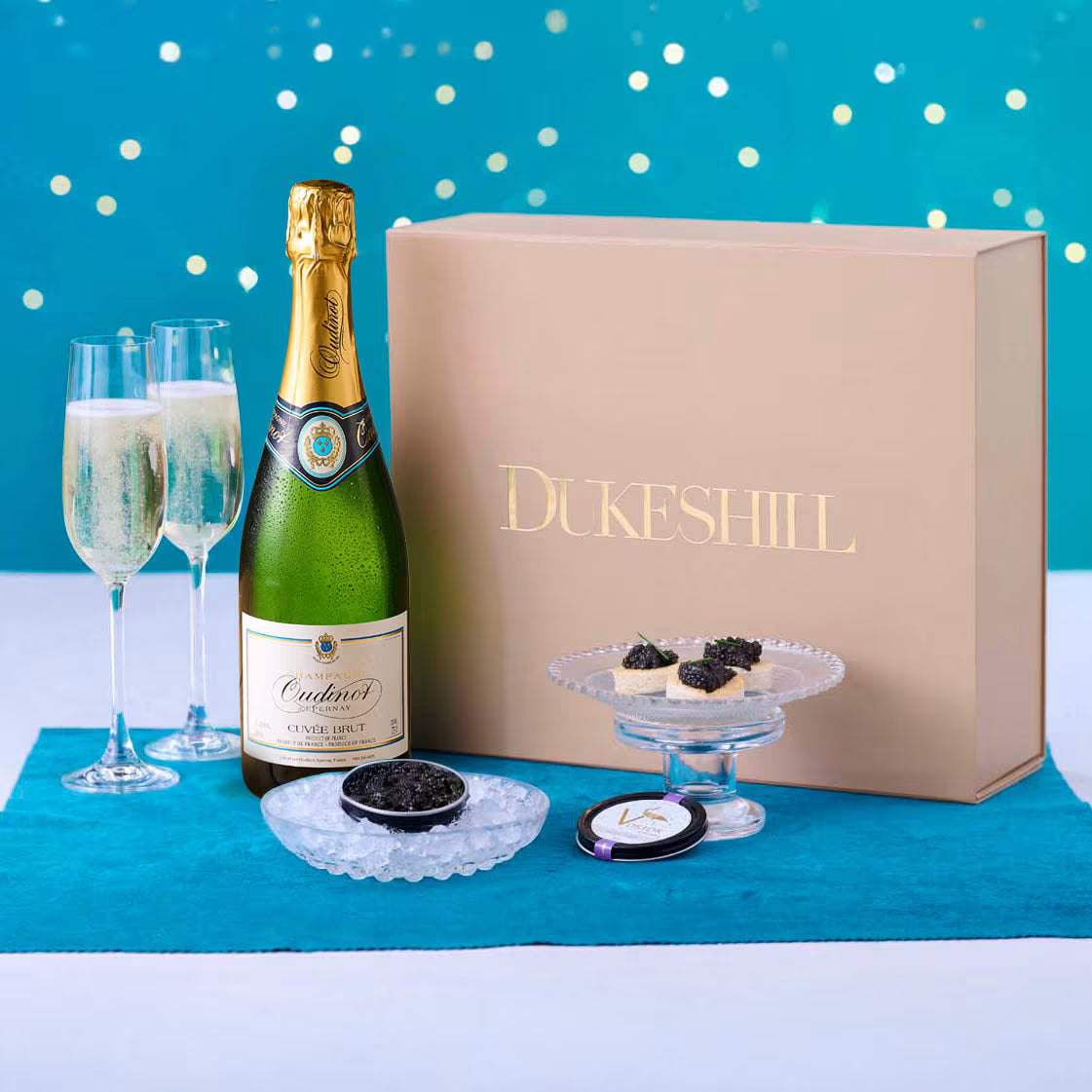 Royal Baerri Caviar & Champagne Oudinot Brut NV Gift Box