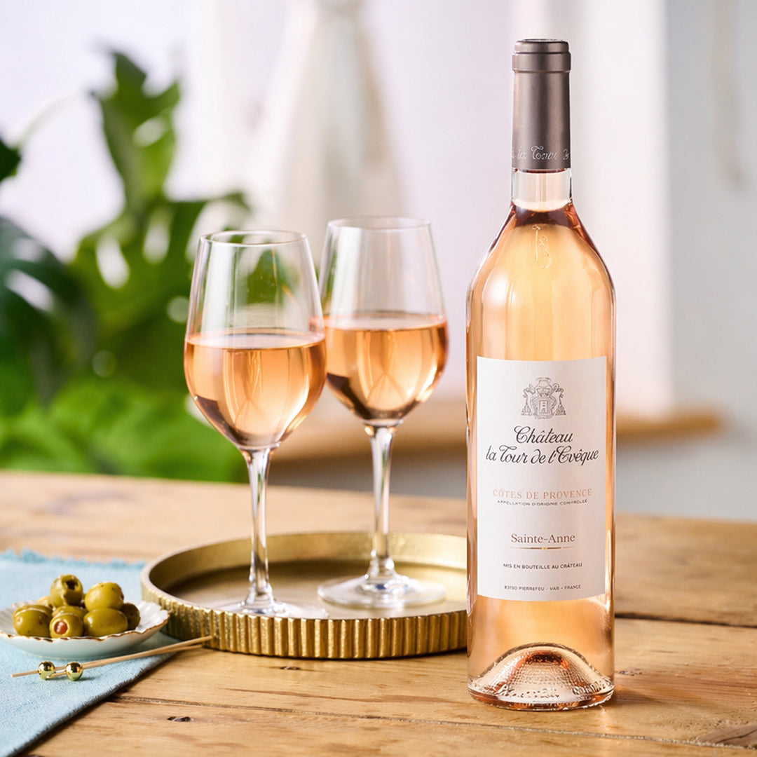 Sainte-Anne Rose Chateau la Tour de l'Eveque AOC Cotes de Provance