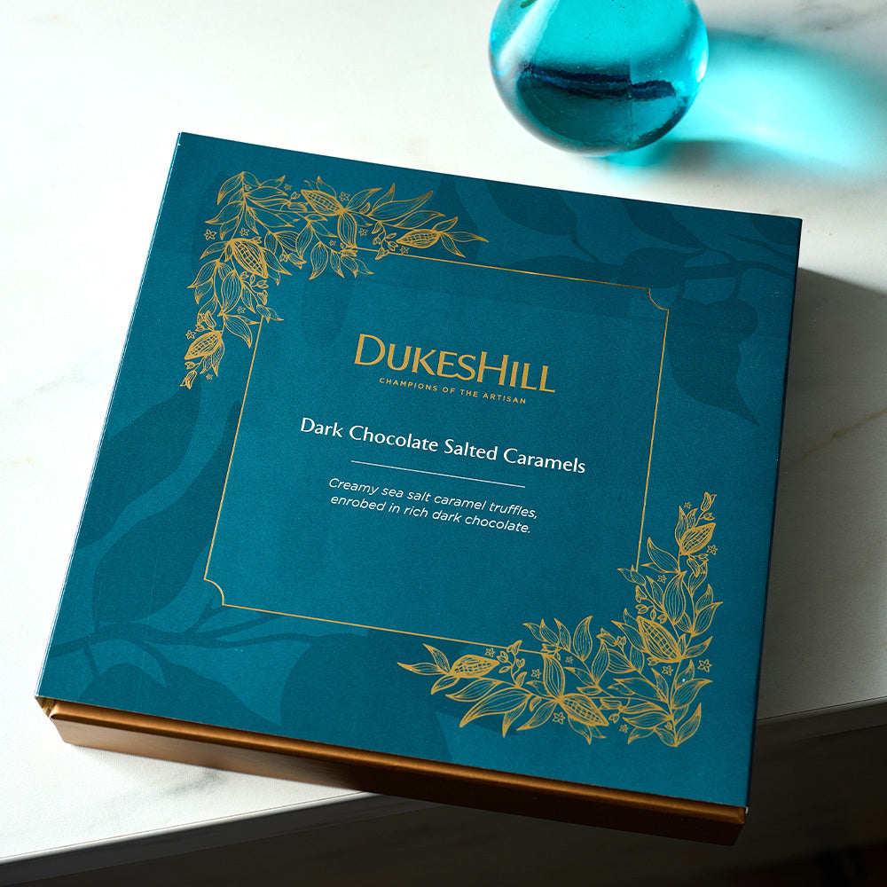 Dark Chocolate Salted Caramels (200g)