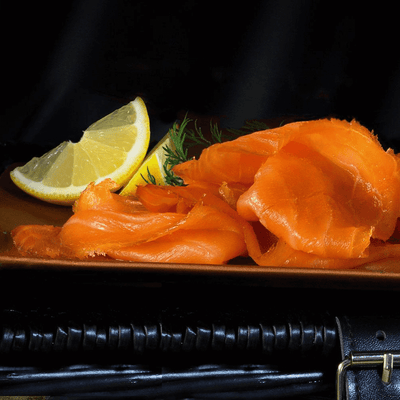 Sliced Oak Smoked Salmon 100g - DukesHill