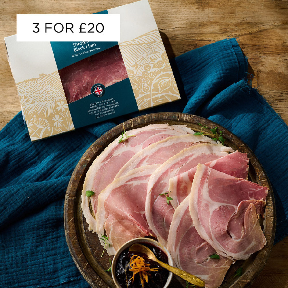Sliced Shropshire Black Ham