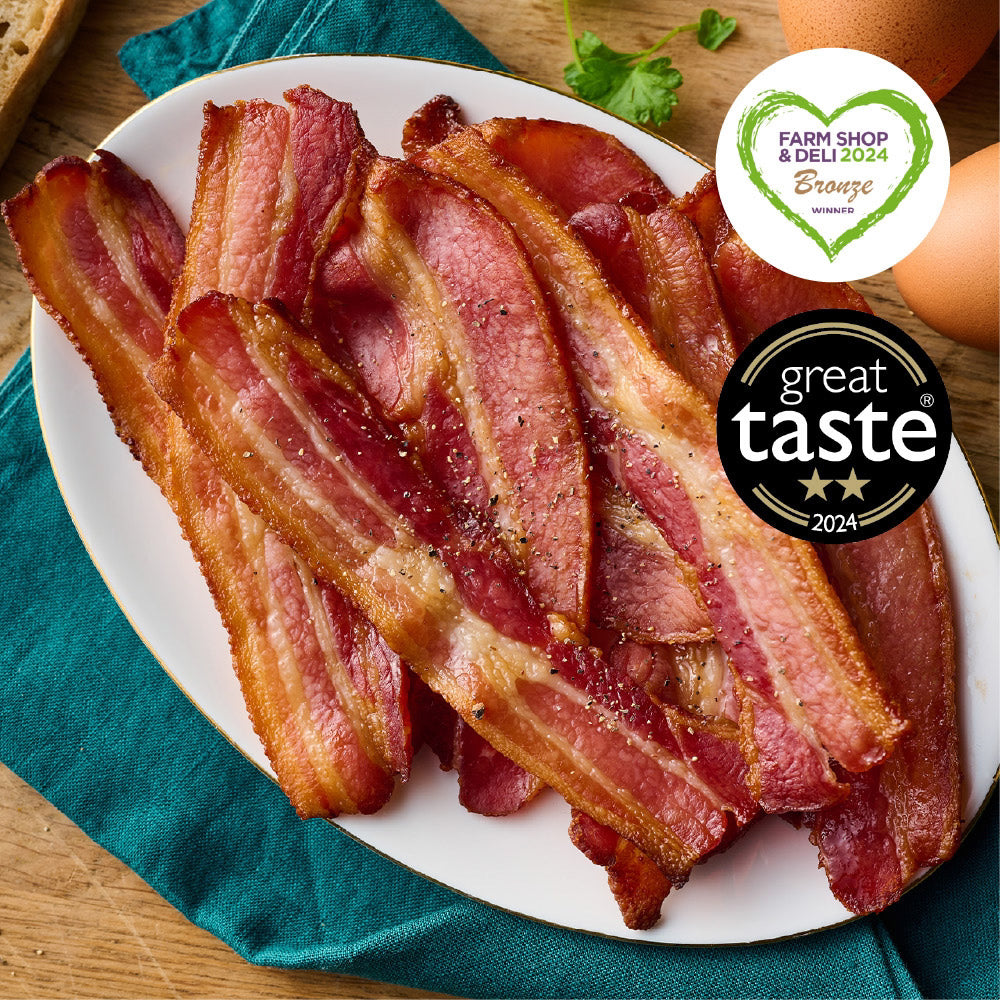 Smoked Dry Cured Streaky Bacon (2 packs)