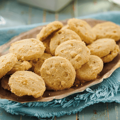 Stilton & Almond Sablés - DukesHill