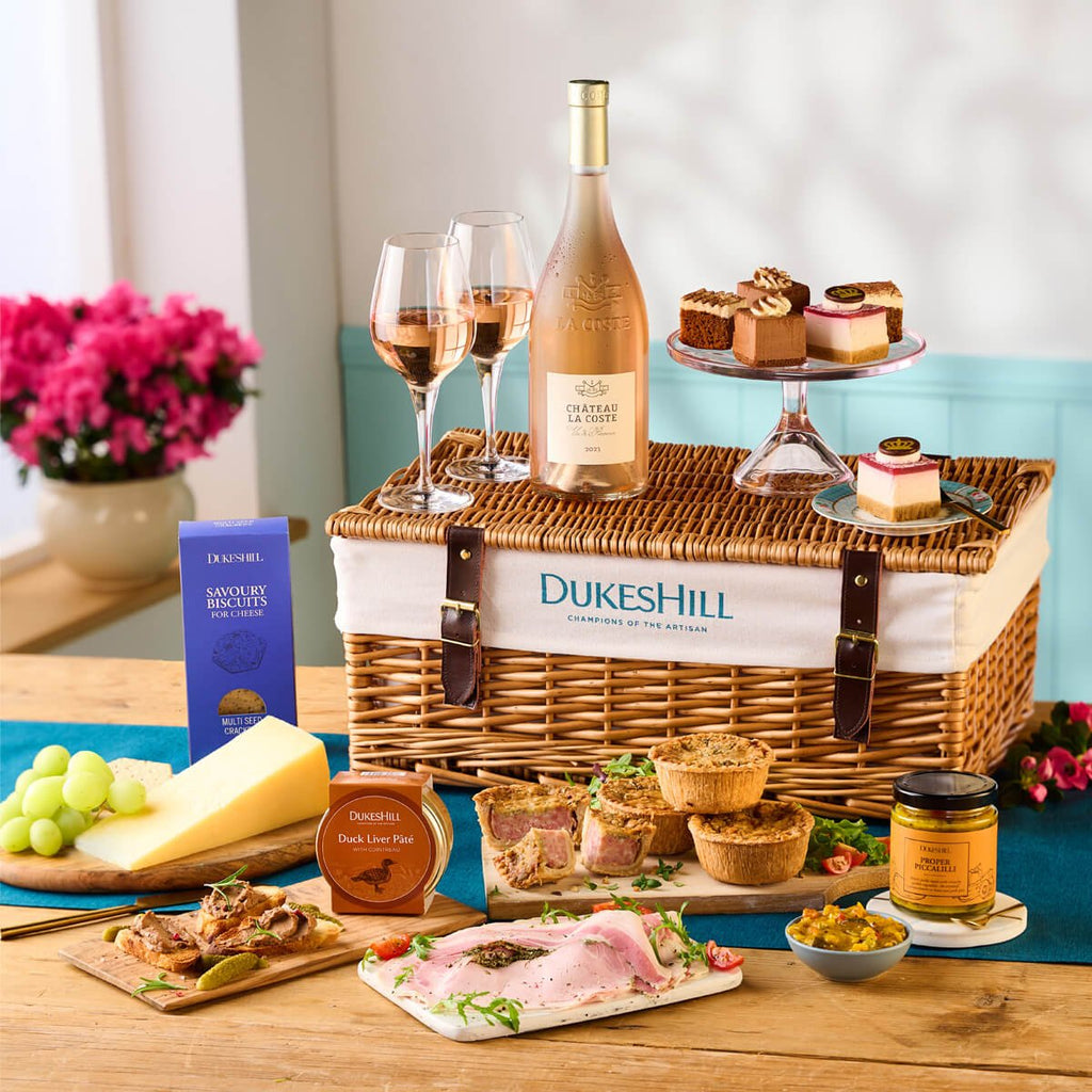 Luxury Food & Wine Hamper for Four - DukesHill