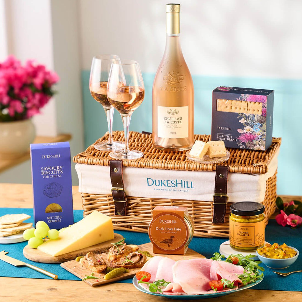 Luxury Food & Wine Hamper for Two - DukesHill