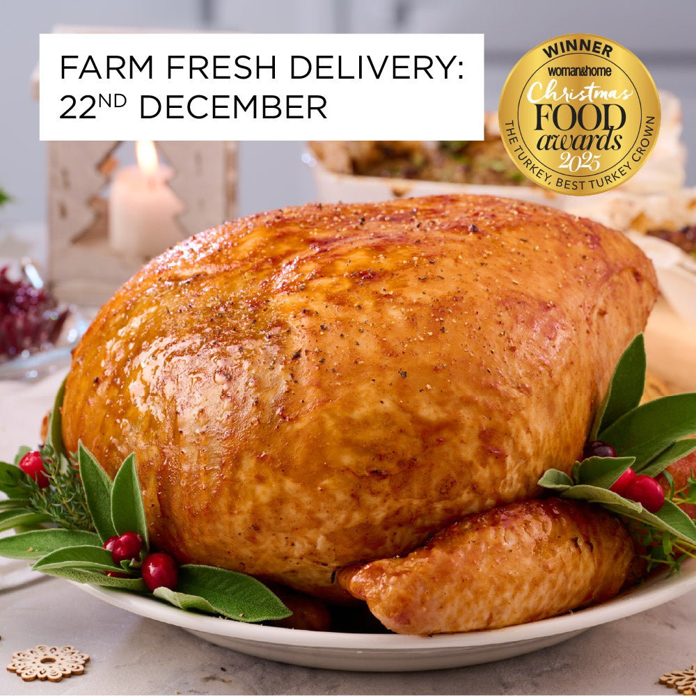 Free Range Bronze Christmas Turkey Crown 3kg