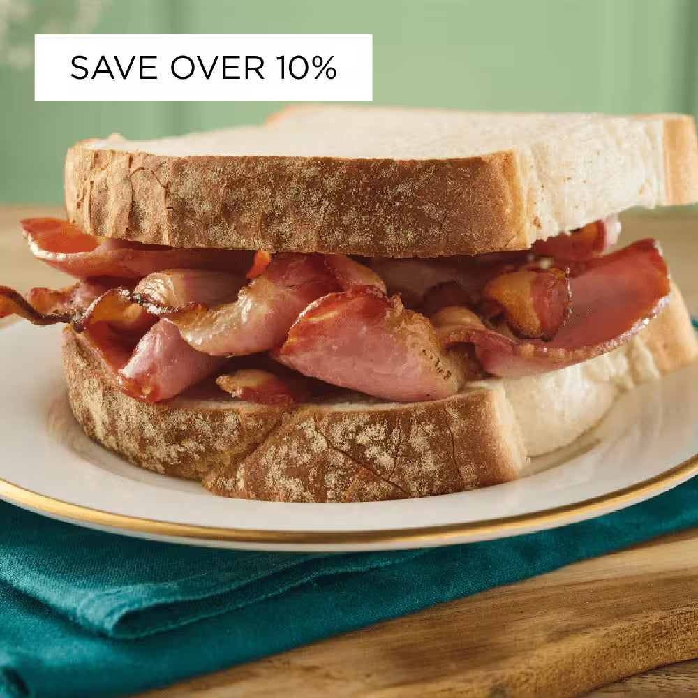 Unsmoked Back & Streaky Bacon Selection (4 packs)