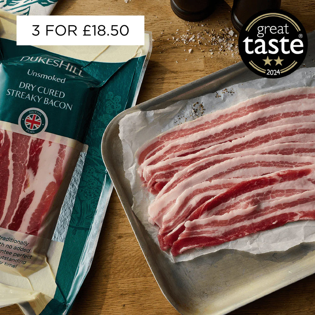 Unsmoked Dry Cured Streaky Bacon
