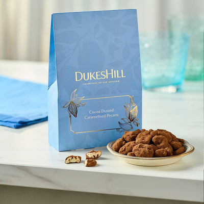 Cocoa Dusted Caramelised Pecans (150g)