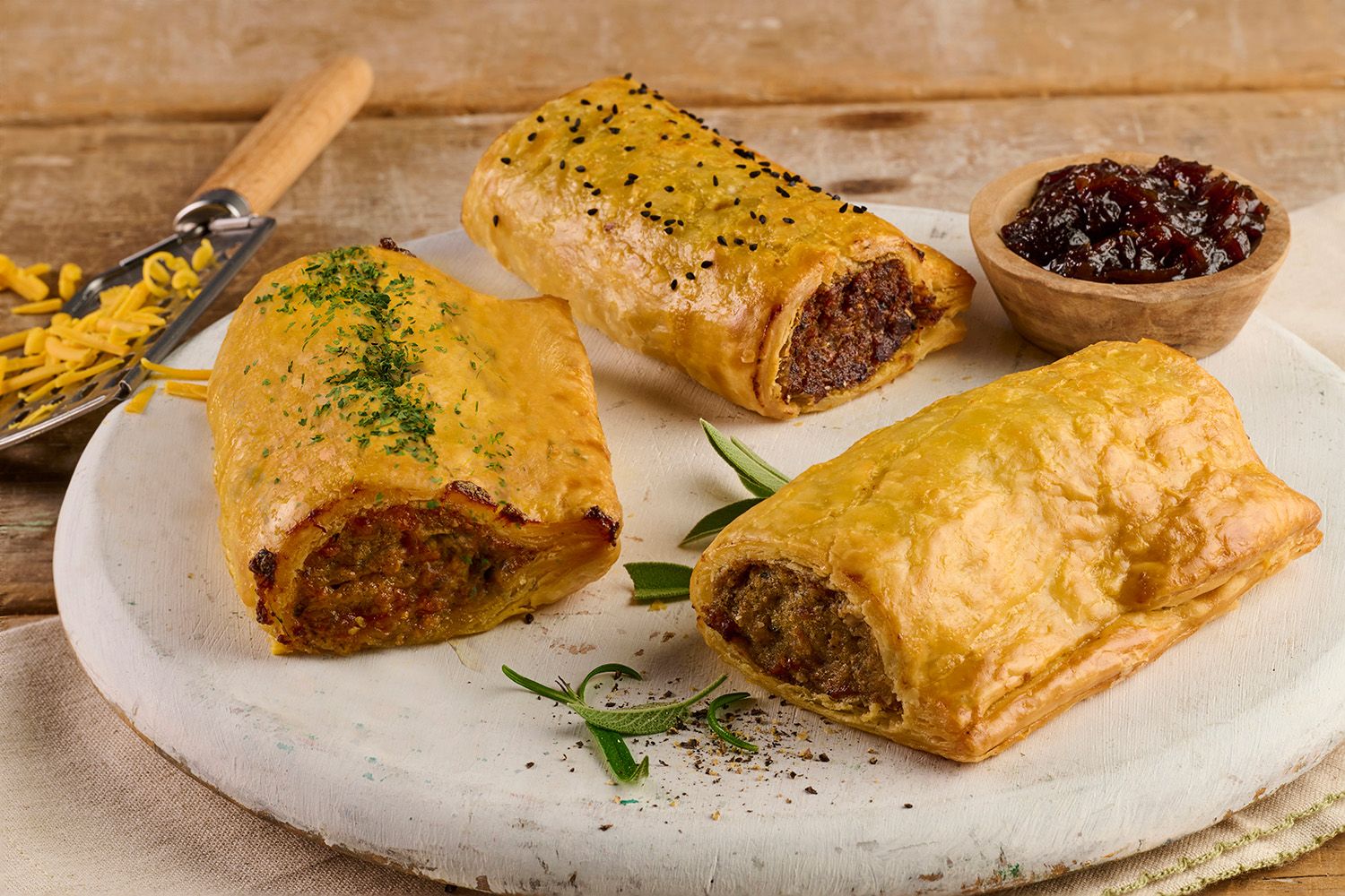 Gourmet Rolo Gourmet Sausage Rolls Delivered By DukesHill - 3 x 180g