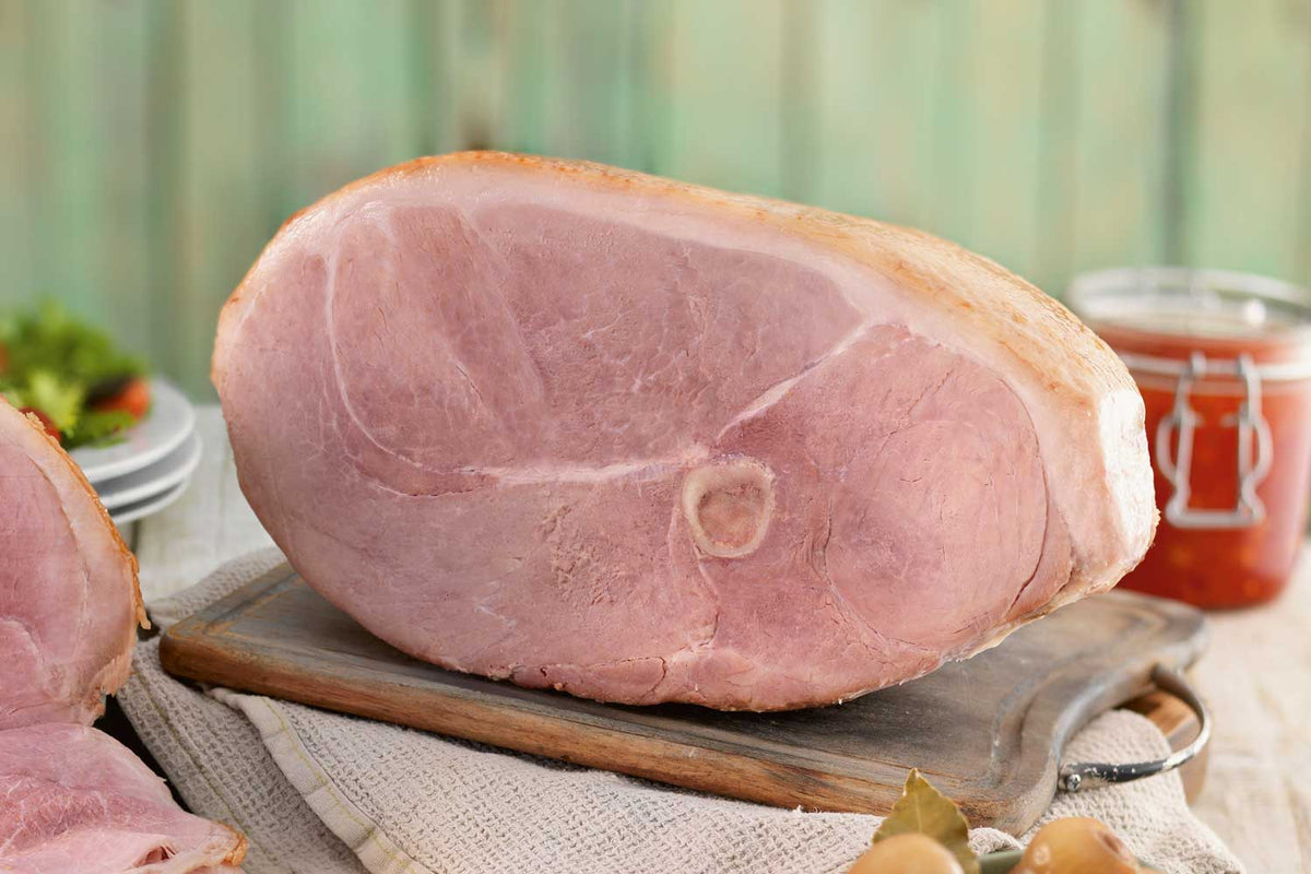 Worthy Ham Large Whole Bone-In Smoked Wiltshire Ham – DukesHill