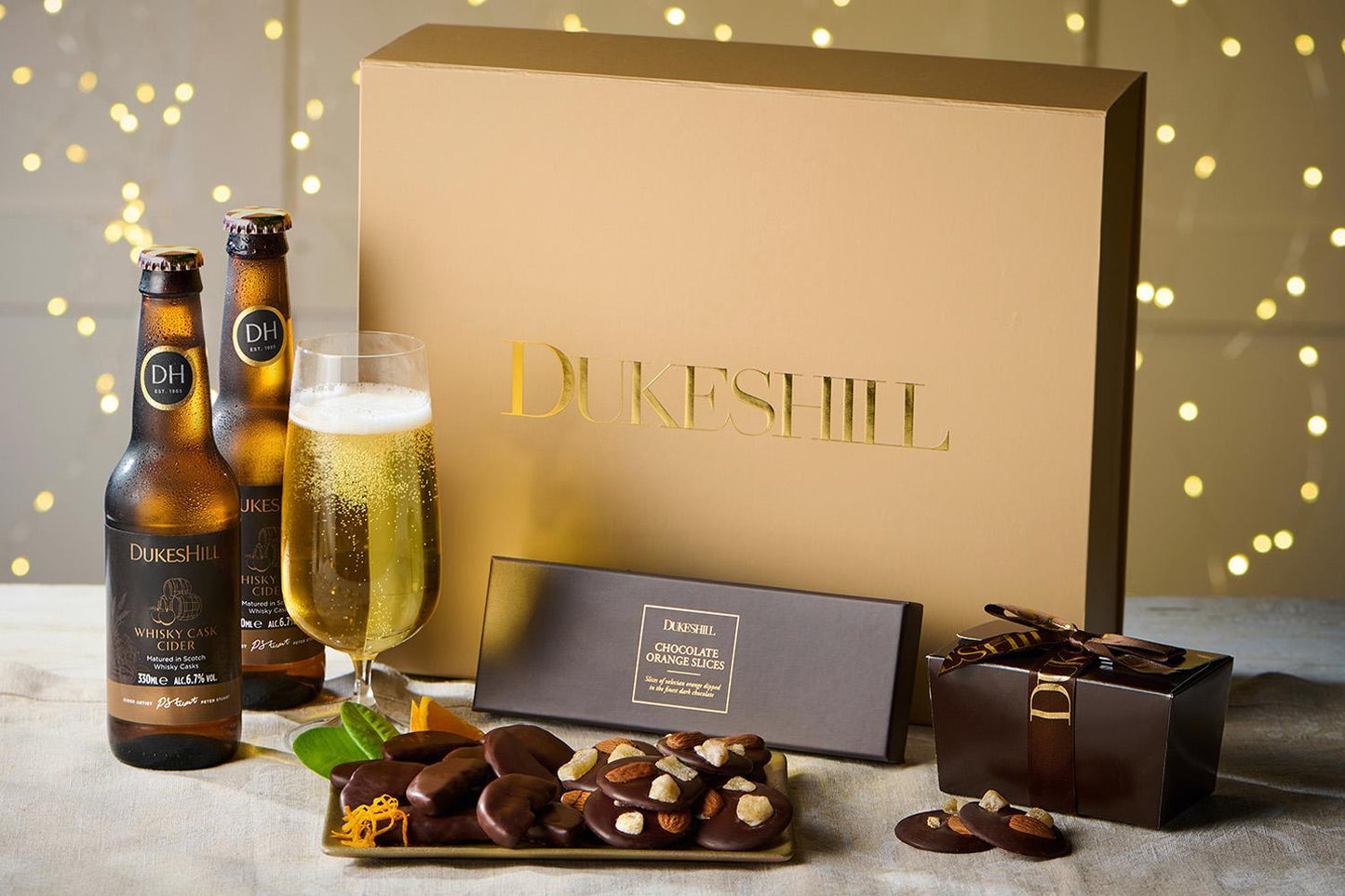 Whisky Cask Cider & Chocolate Indulgence - DukesHill