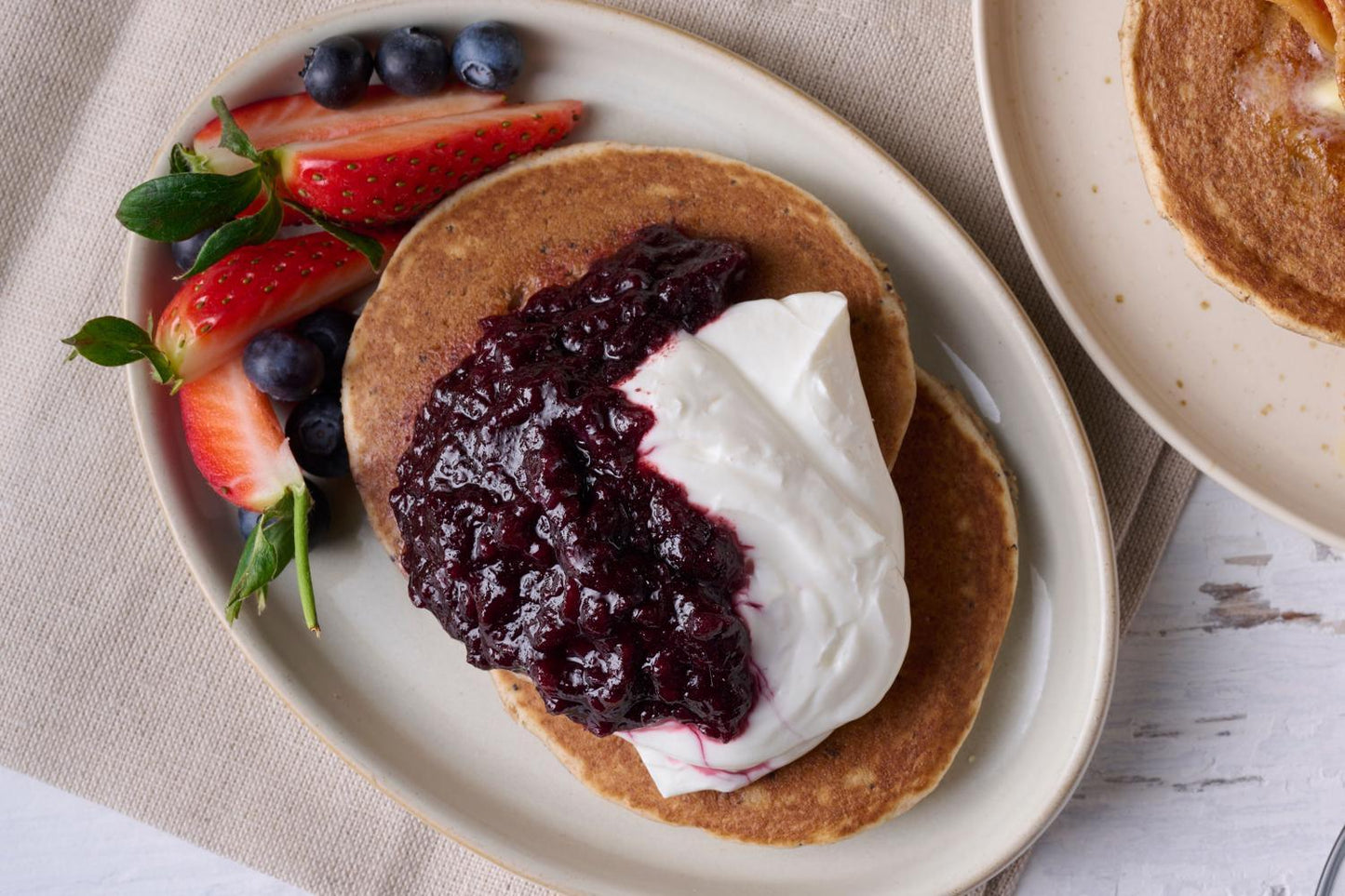 Lemon & Poppy Seed Pancakes - DukesHill