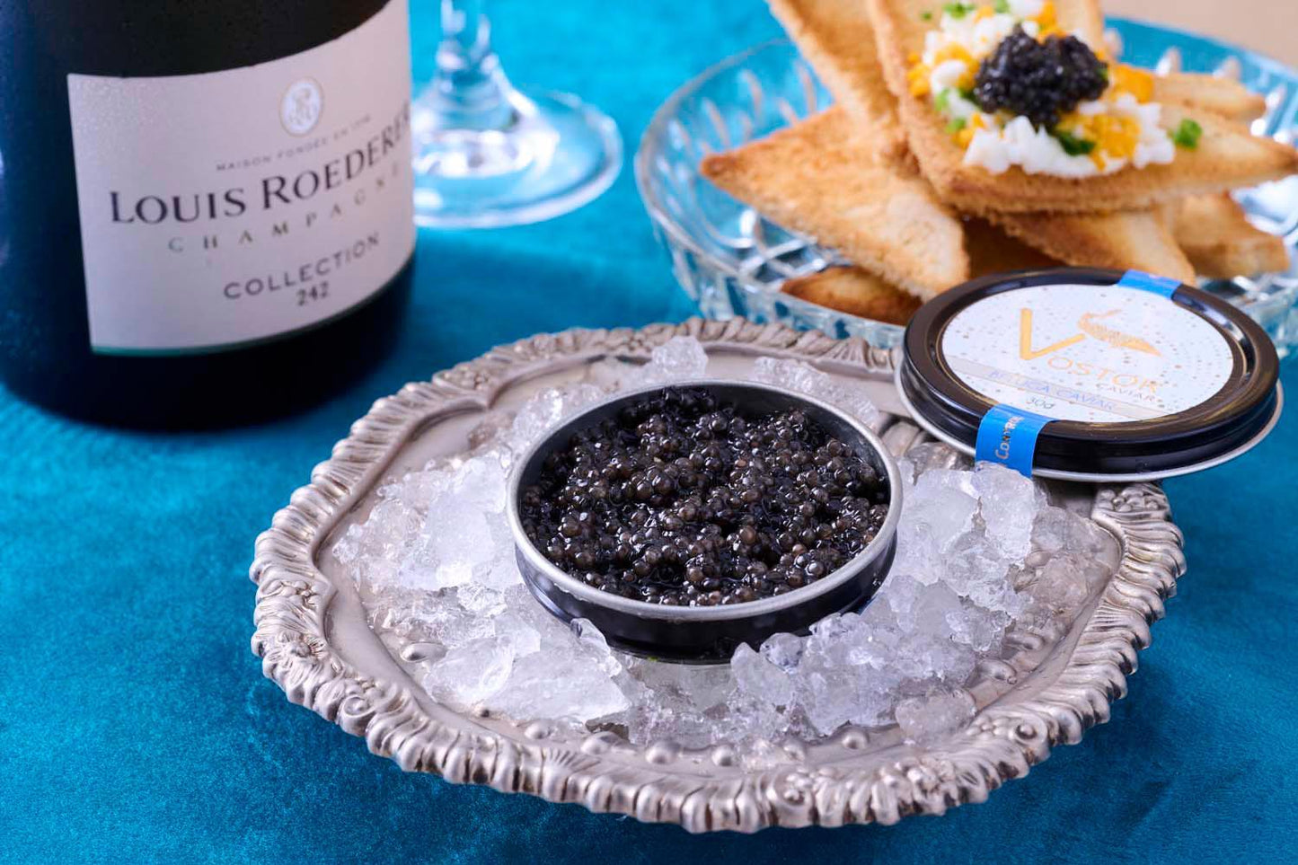 Beluga Caviar & Louis Roederer Brut Premier Champagne - DukesHill