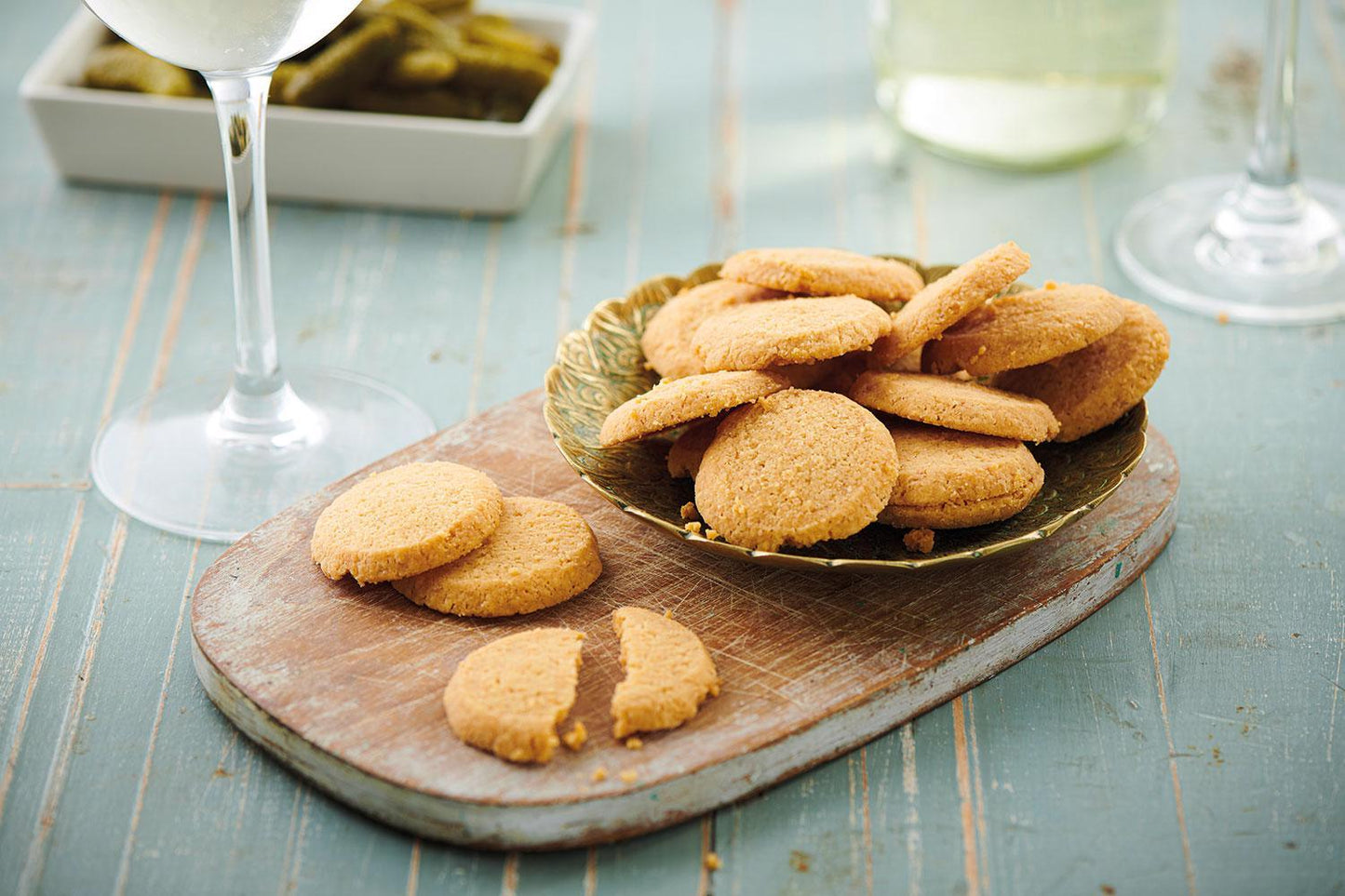 Parmesan Chilli Sables - 120g | Order Now from DukesHill