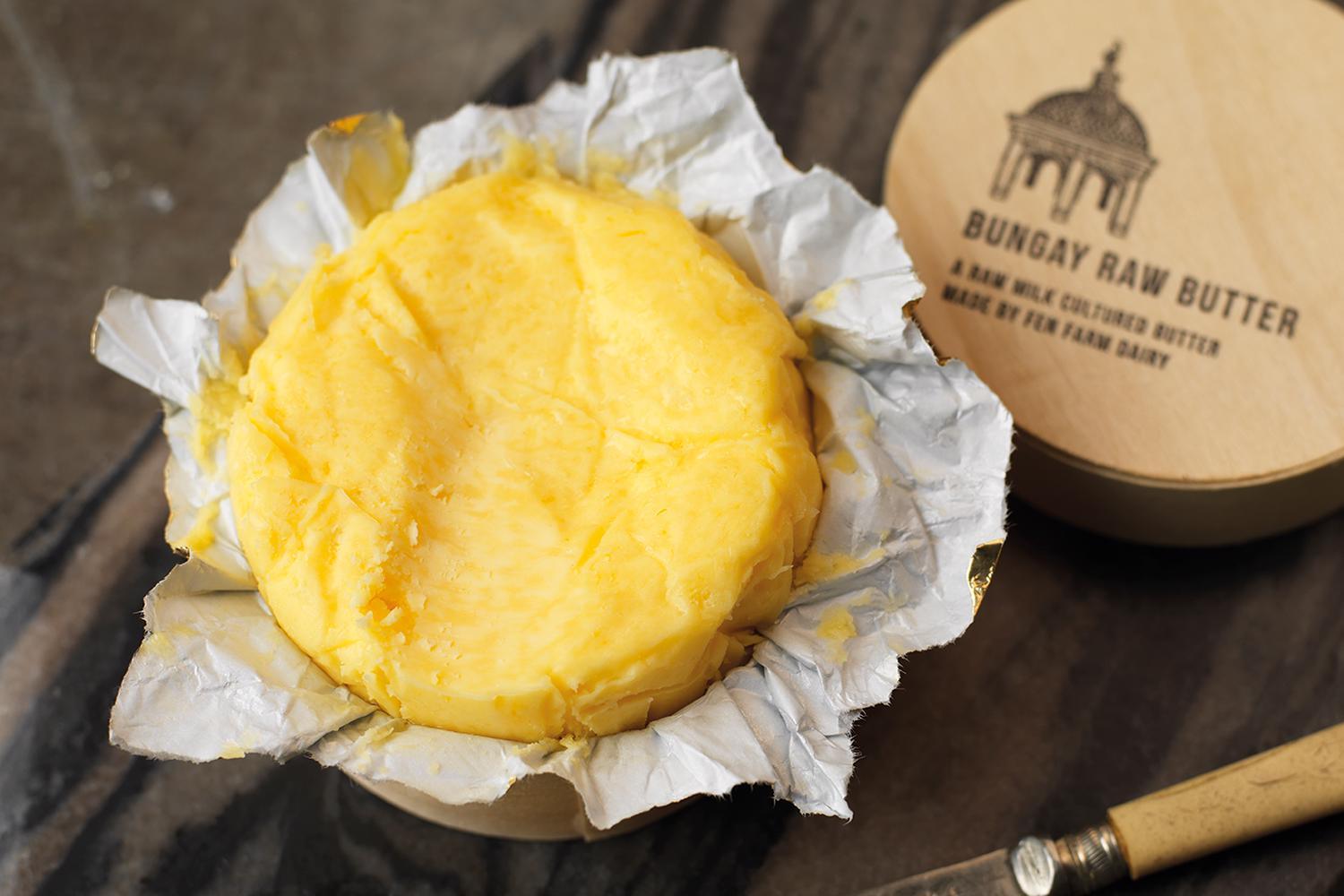 Bungay Cultured Raw Butter - DukesHill